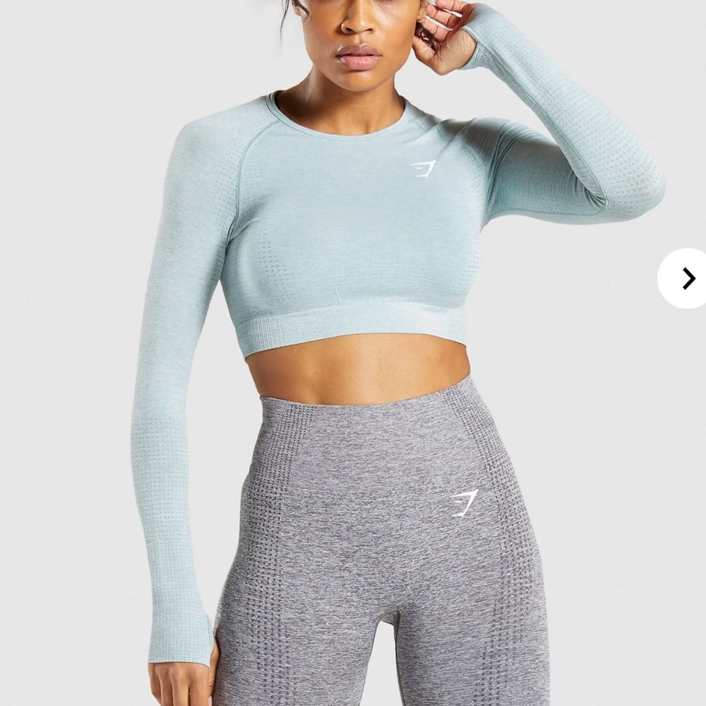 Gymshark Vital Seamless Cropped Long Sleeve